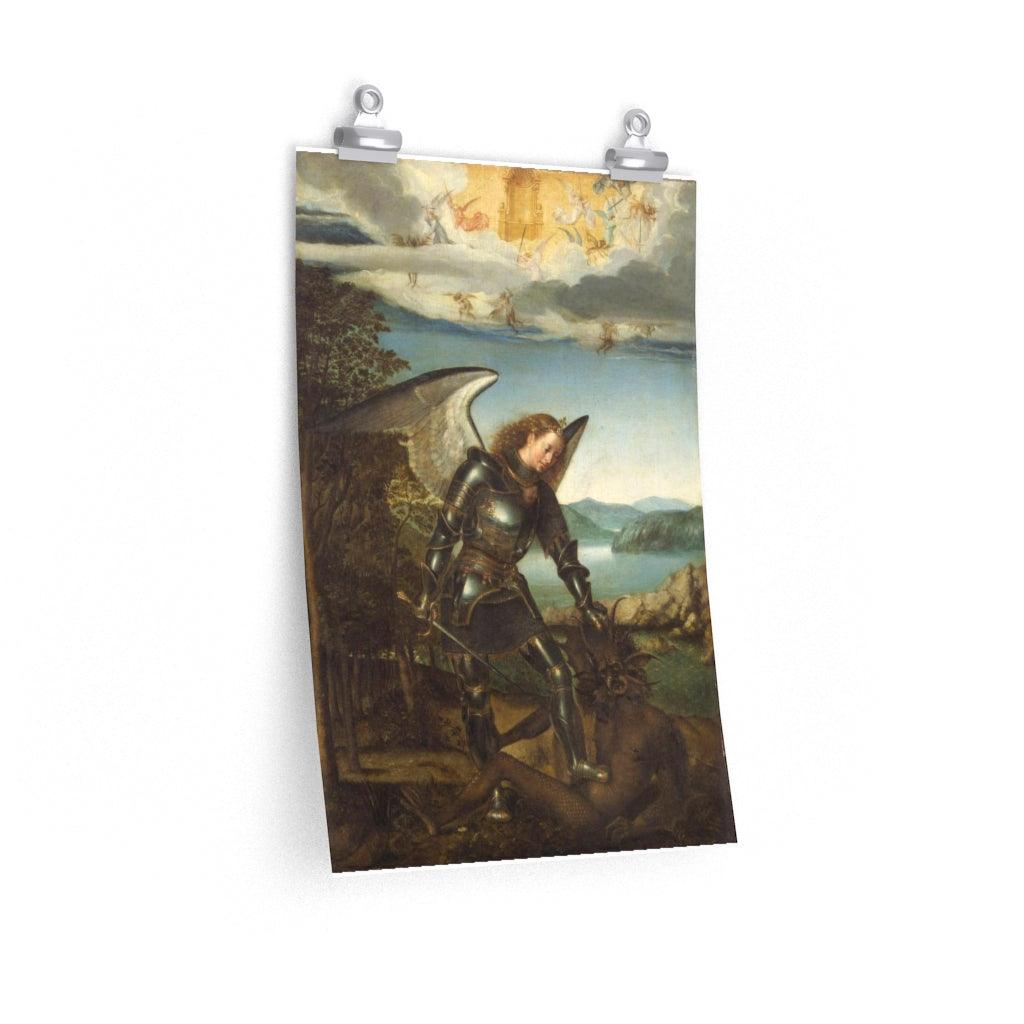 Jahrhundert Archangel Michael Print Poster - Art Unlimited