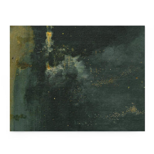 James Whistle - Nocturne In Black And Gold The Falling Rocket Puzzle - Art Unlimited