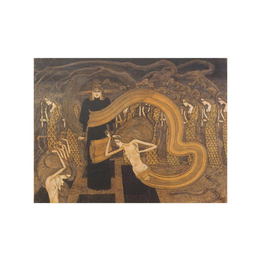 Jan Toorop Fatality 1893 Print Poster - Art Unlimited