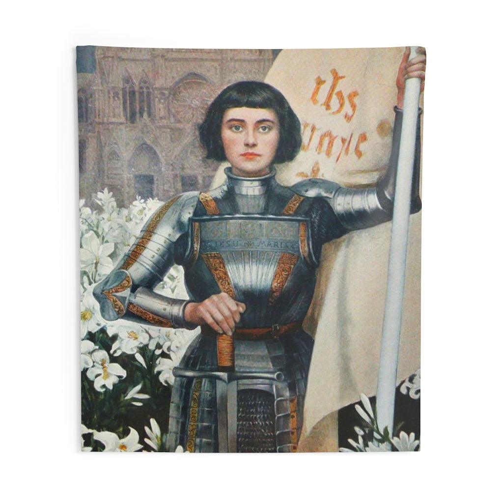 Joan Of Arc By Jeanne D'arc Wall Tapestry - Art Unlimited