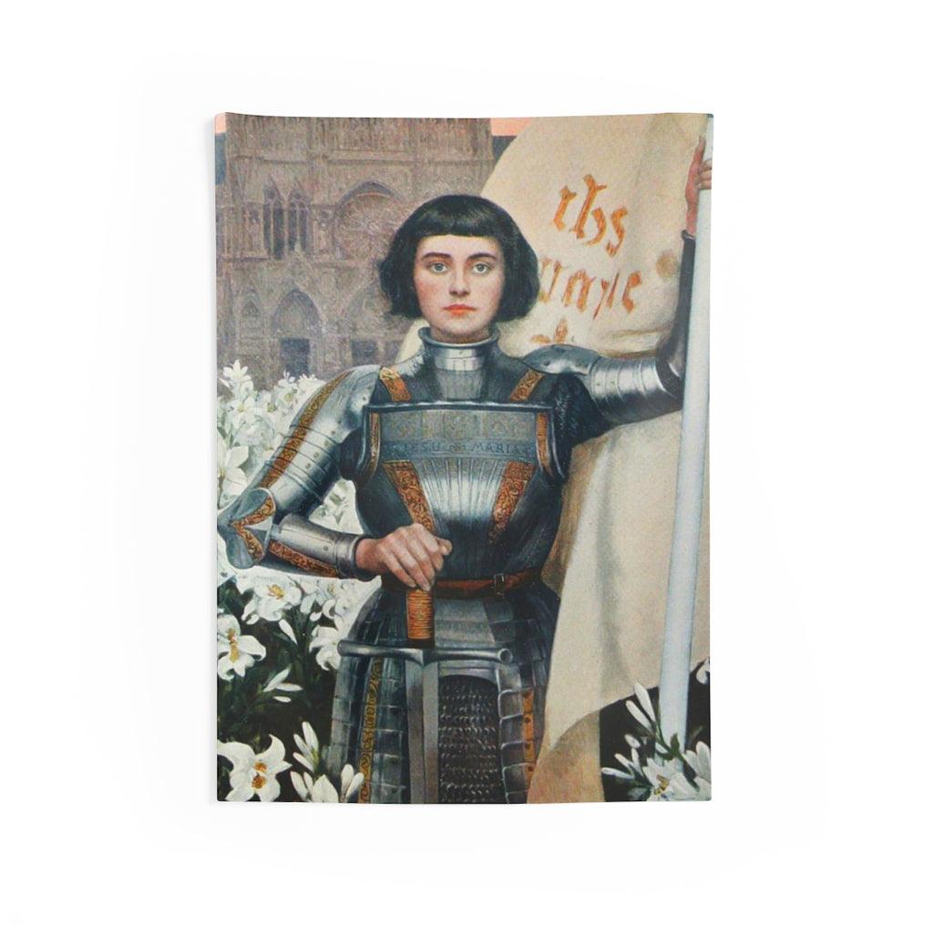 Joan Of Arc By Jeanne D'arc Wall Tapestry - Art Unlimited