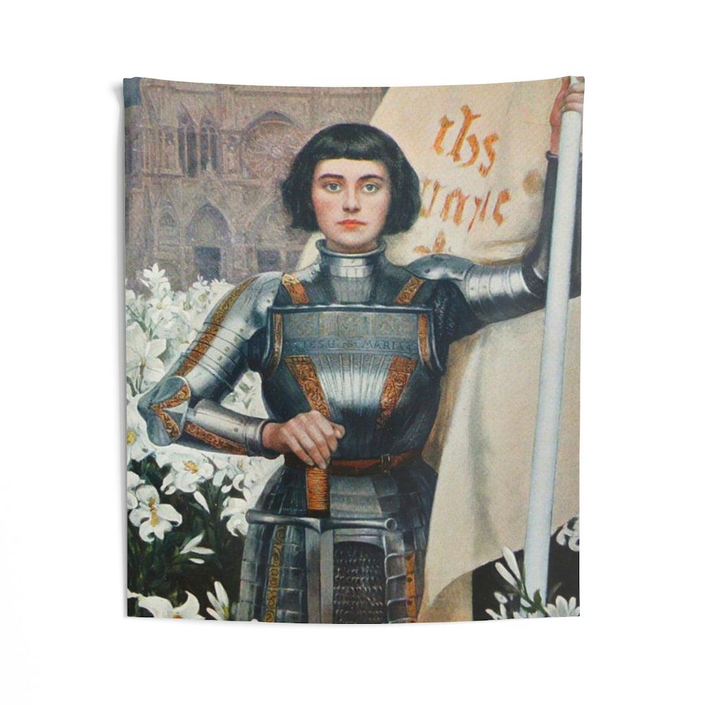 Joan Of Arc By Jeanne D'arc Wall Tapestry - Art Unlimited