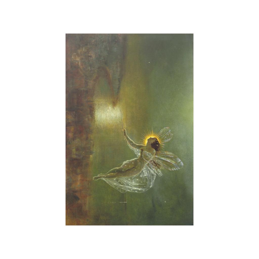 John Atkinson Grimshaw - Spirit Of The Night Fairy Print Poster - Art Unlimited