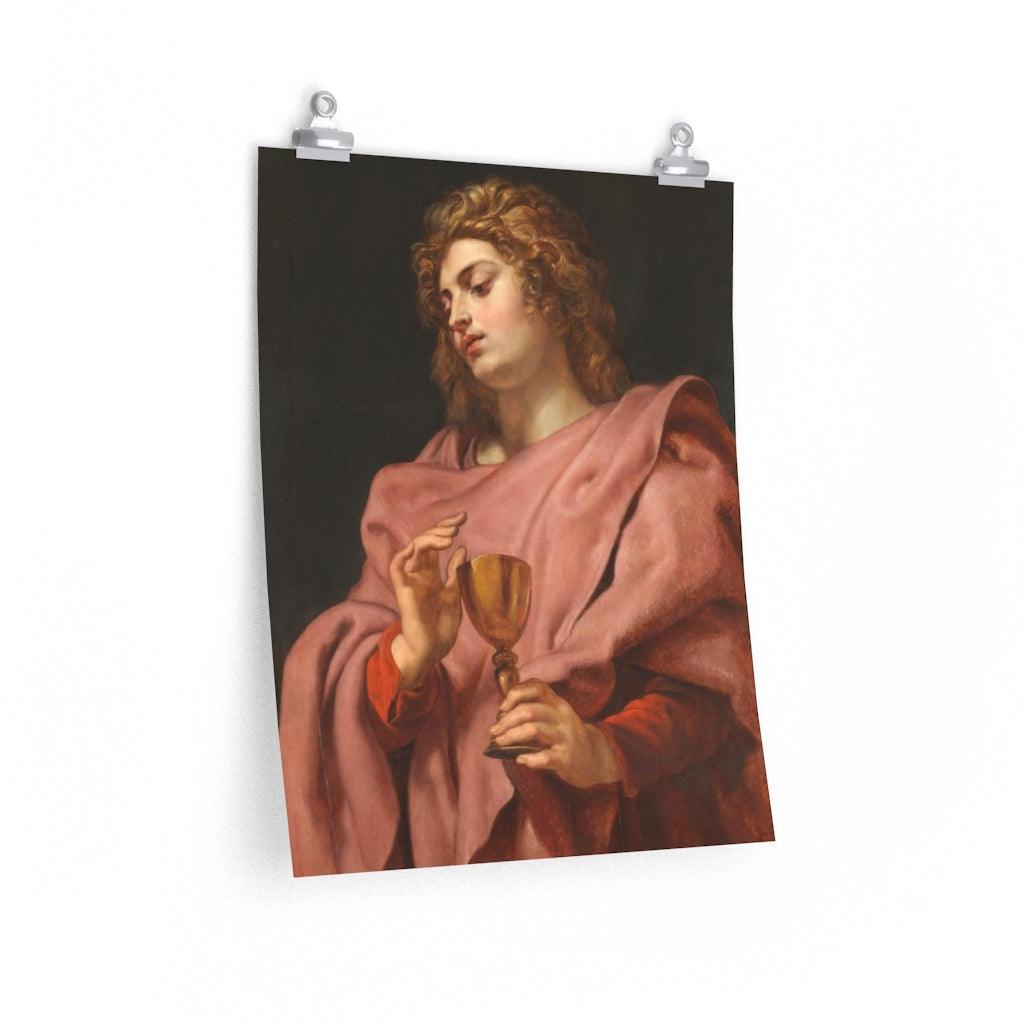 John The Apostle Portrait Print Poster - Art Unlimited