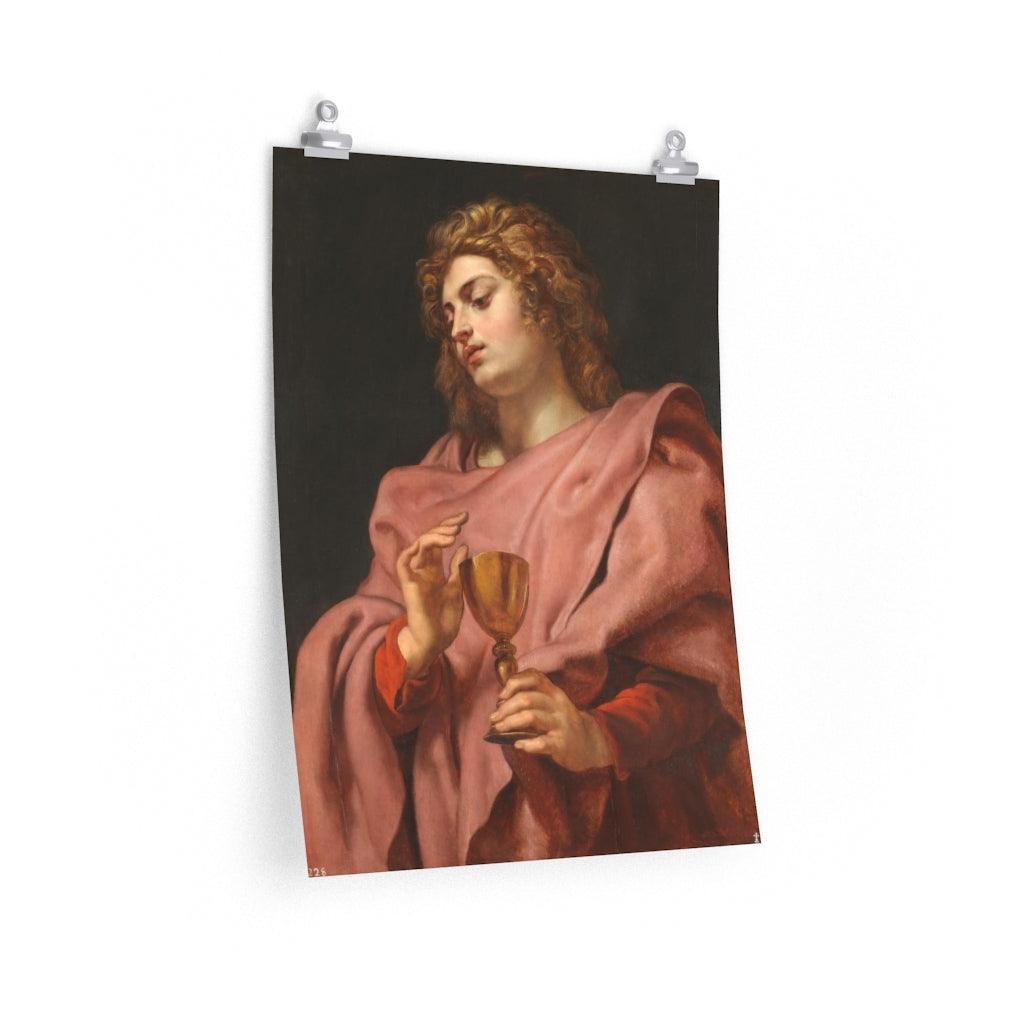 John The Apostle Portrait Print Poster - Art Unlimited