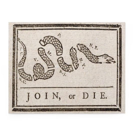 Join Or Die Puzzle - Art Unlimited