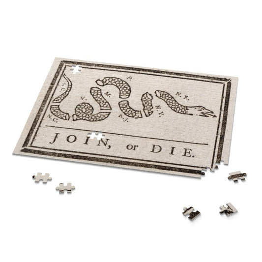 Join Or Die Puzzle - Art Unlimited