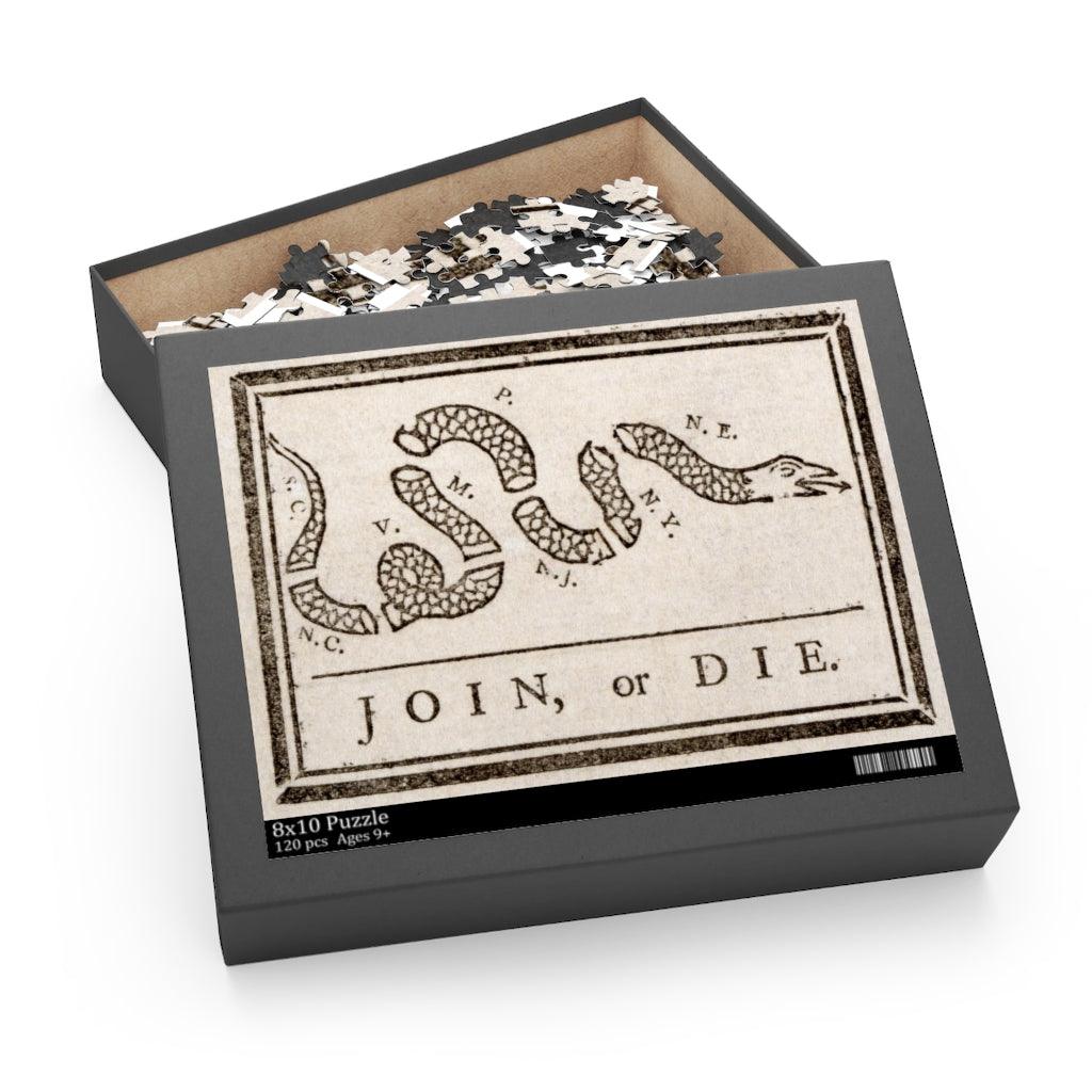 Join Or Die Puzzle - Art Unlimited