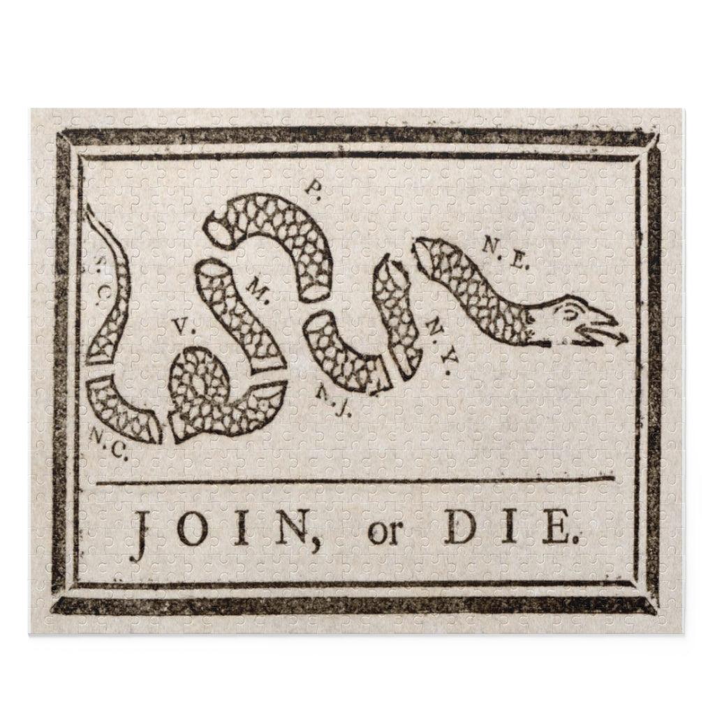 Join Or Die Puzzle - Art Unlimited