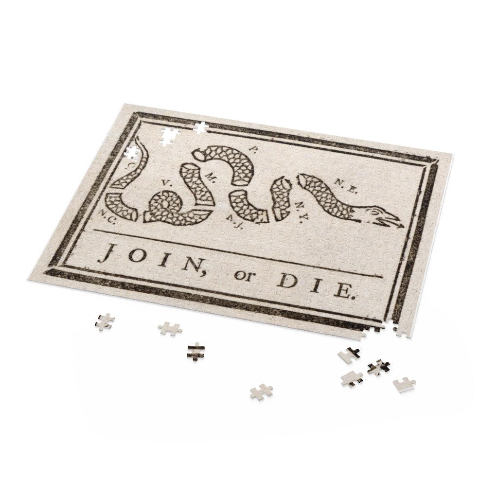 Join Or Die Puzzle - Art Unlimited