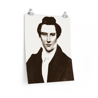 Joseph Smith Portrait Print Poster - Art Unlimited