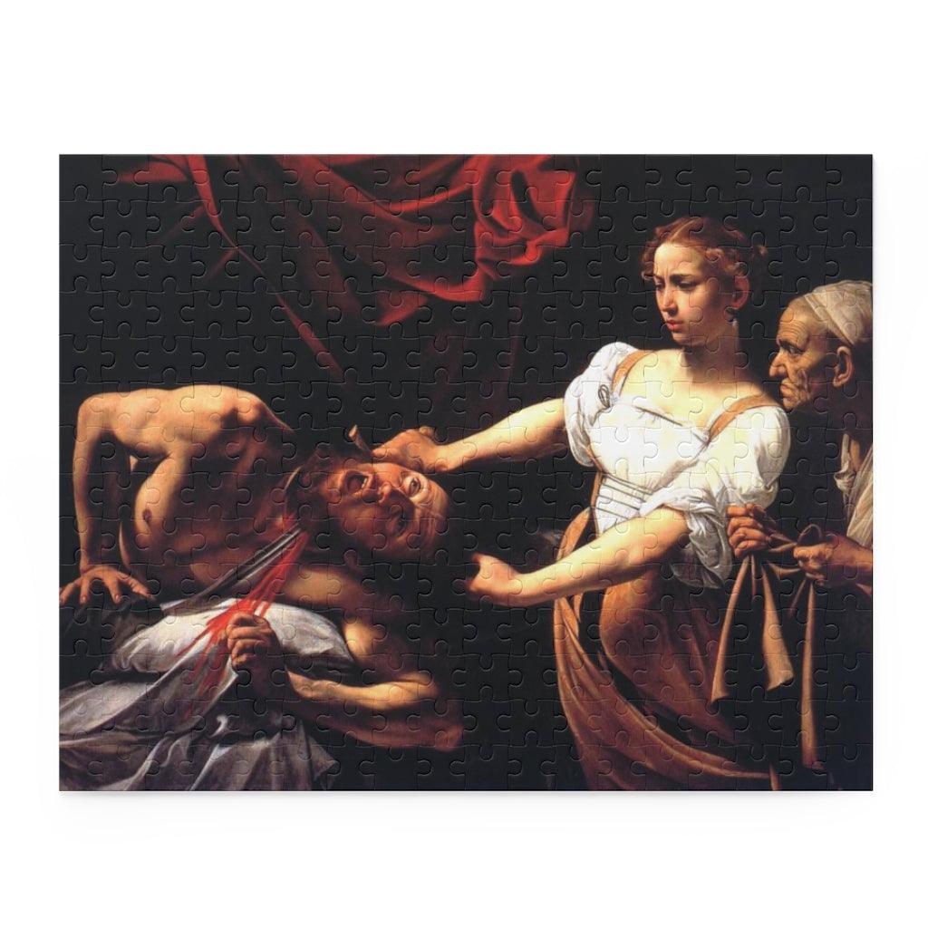 Judith Beheading Holofernes 1599 By Caravaggio Puzzle - Art Unlimited