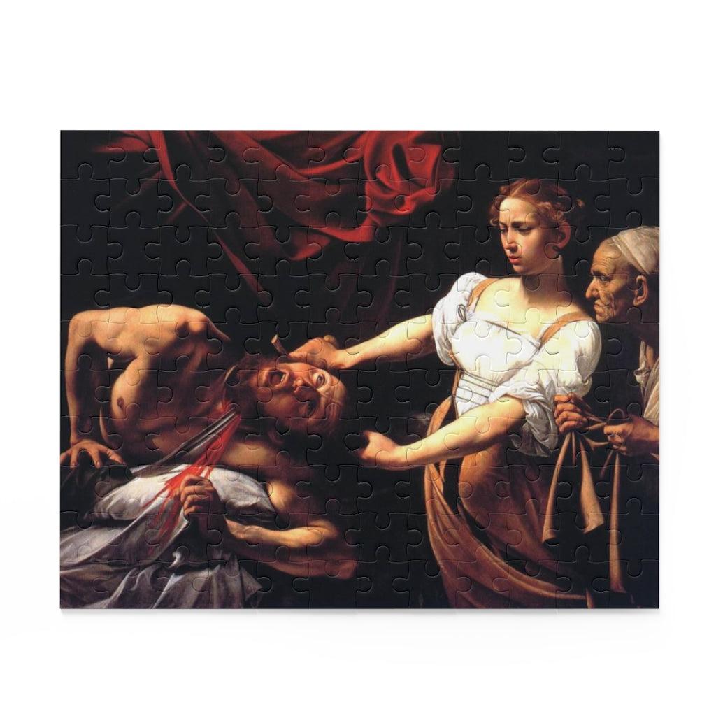 Judith Beheading Holofernes 1599 By Caravaggio Puzzle - Art Unlimited