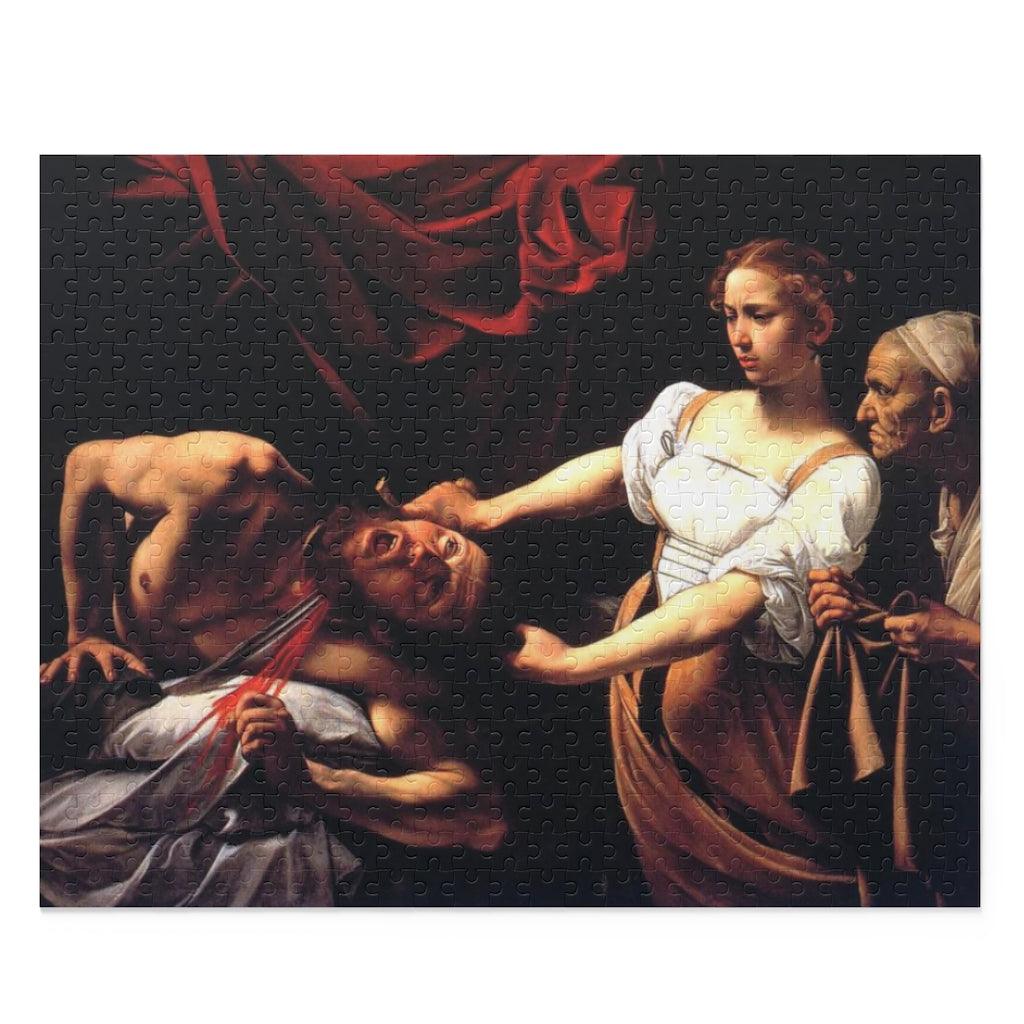 Judith Beheading Holofernes 1599 By Caravaggio Puzzle - Art Unlimited