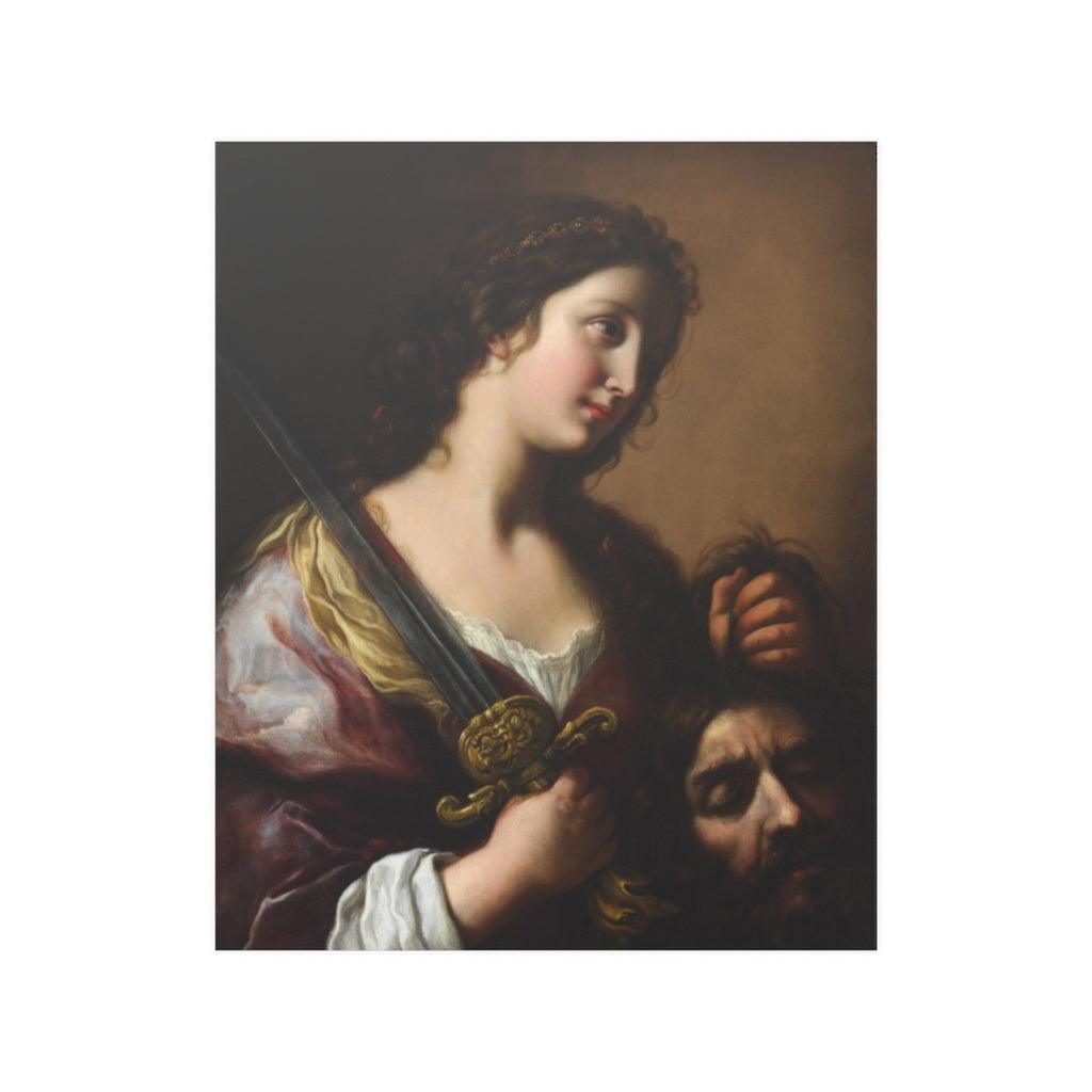 Judith With The Head Of Holofernes - Onorio Marinari Print Poster - Art Unlimited