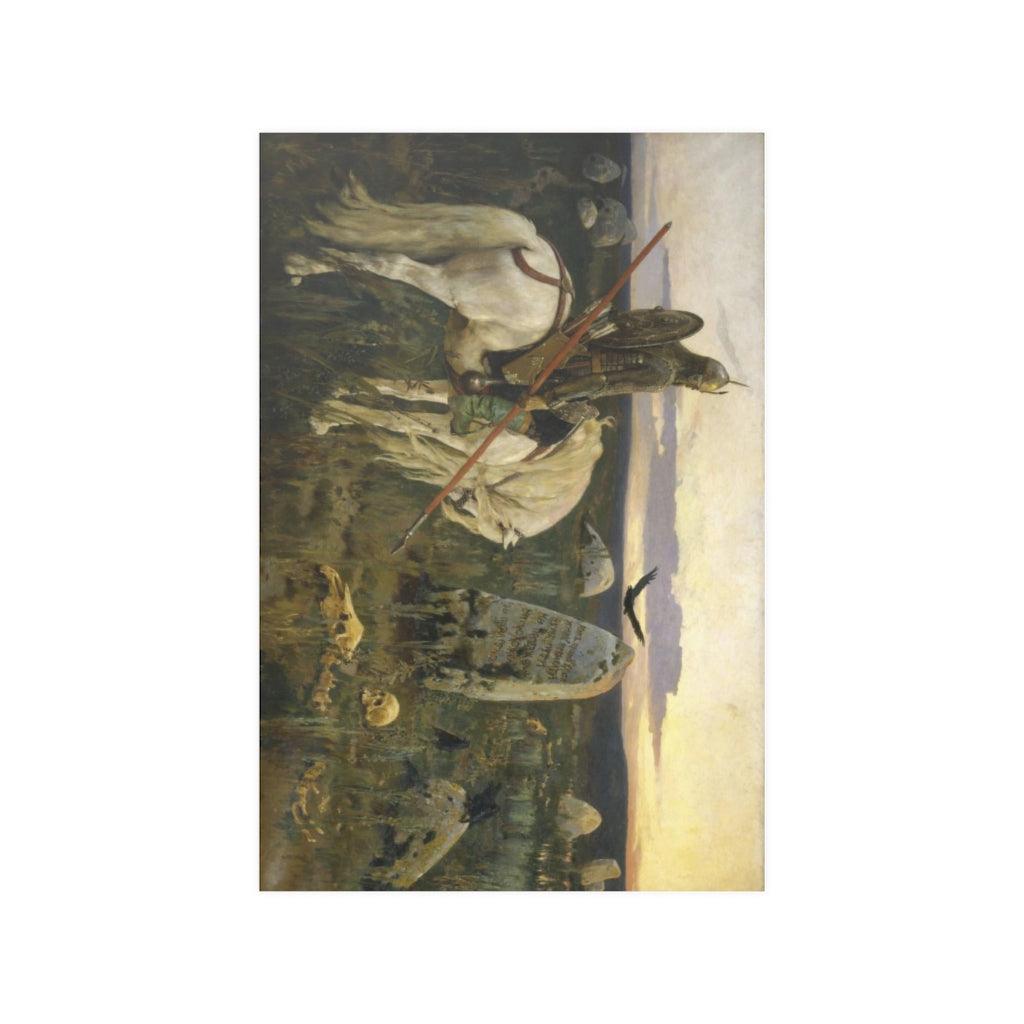 Knight At The Crossroads Viktor Vasnetsov Print Poster - Art Unlimited