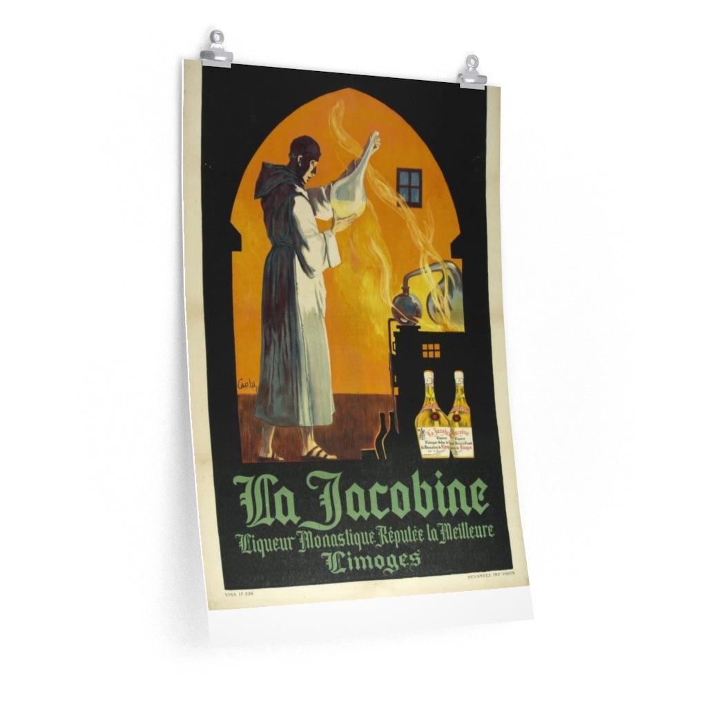 La Jacobine Absinthe 1707 Print Poster - Art Unlimited