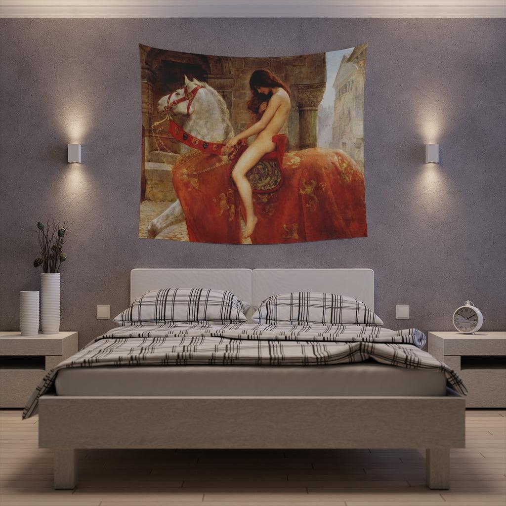 Lady Godiva - John Collier Wall Tapestry - Art Unlimited