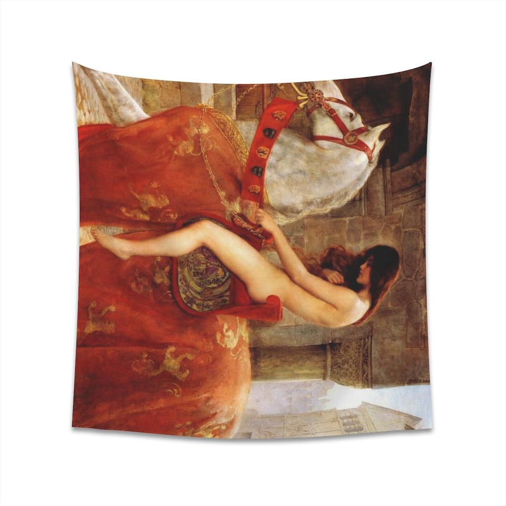 Lady Godiva - John Collier Wall Tapestry - Art Unlimited