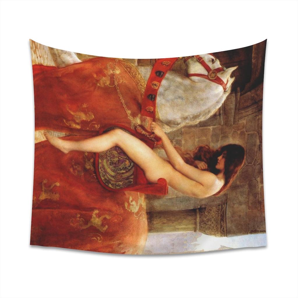 Lady Godiva - John Collier Wall Tapestry - Art Unlimited