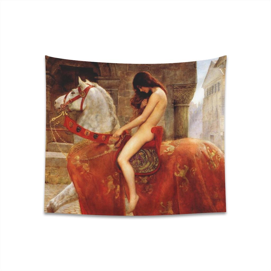 Lady Godiva - John Collier Wall Tapestry - Art Unlimited