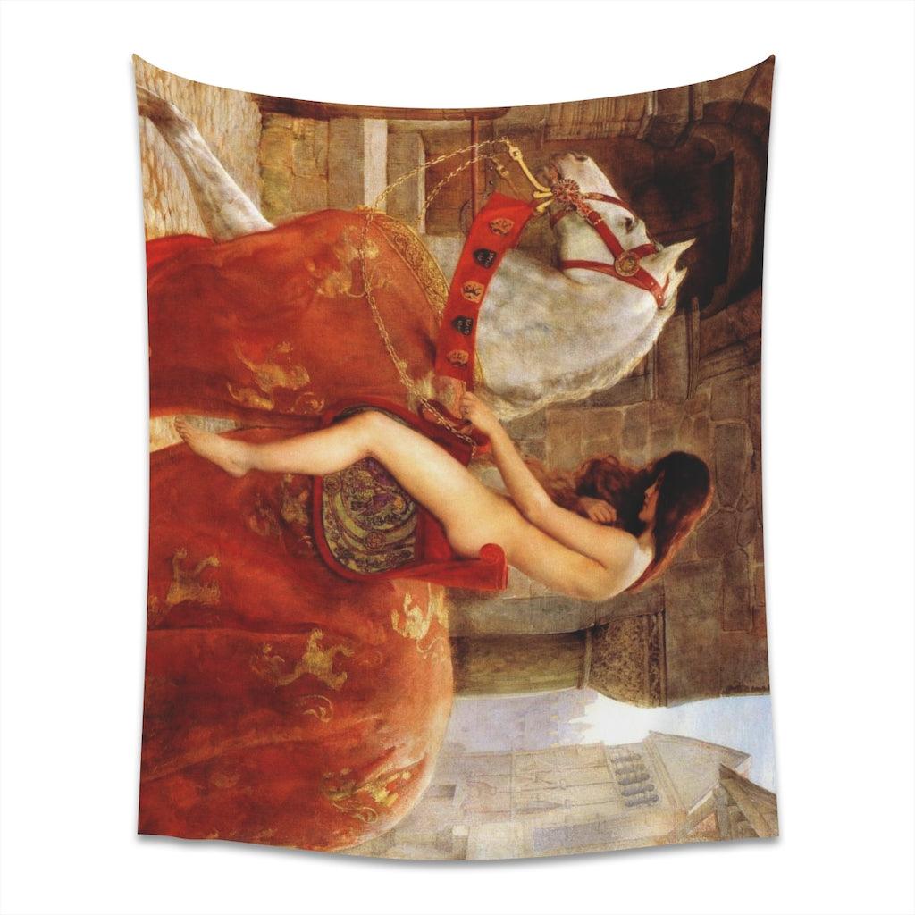 Lady Godiva - John Collier Wall Tapestry - Art Unlimited