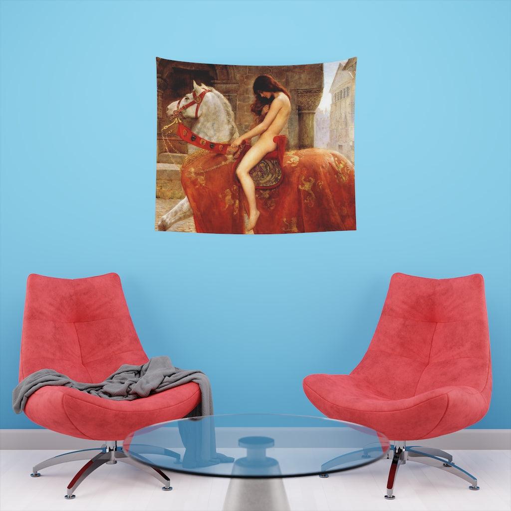 Lady Godiva - John Collier Wall Tapestry - Art Unlimited