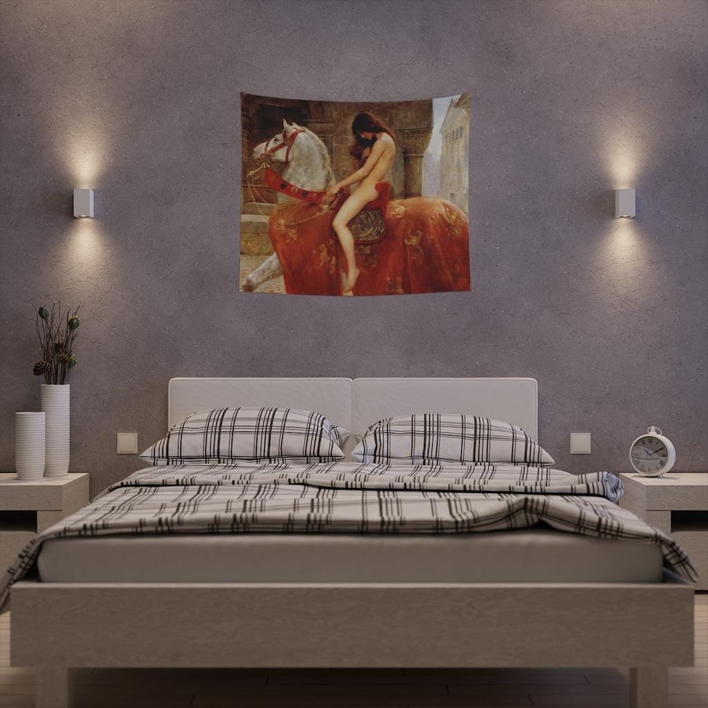 Lady Godiva - John Collier Wall Tapestry - Art Unlimited