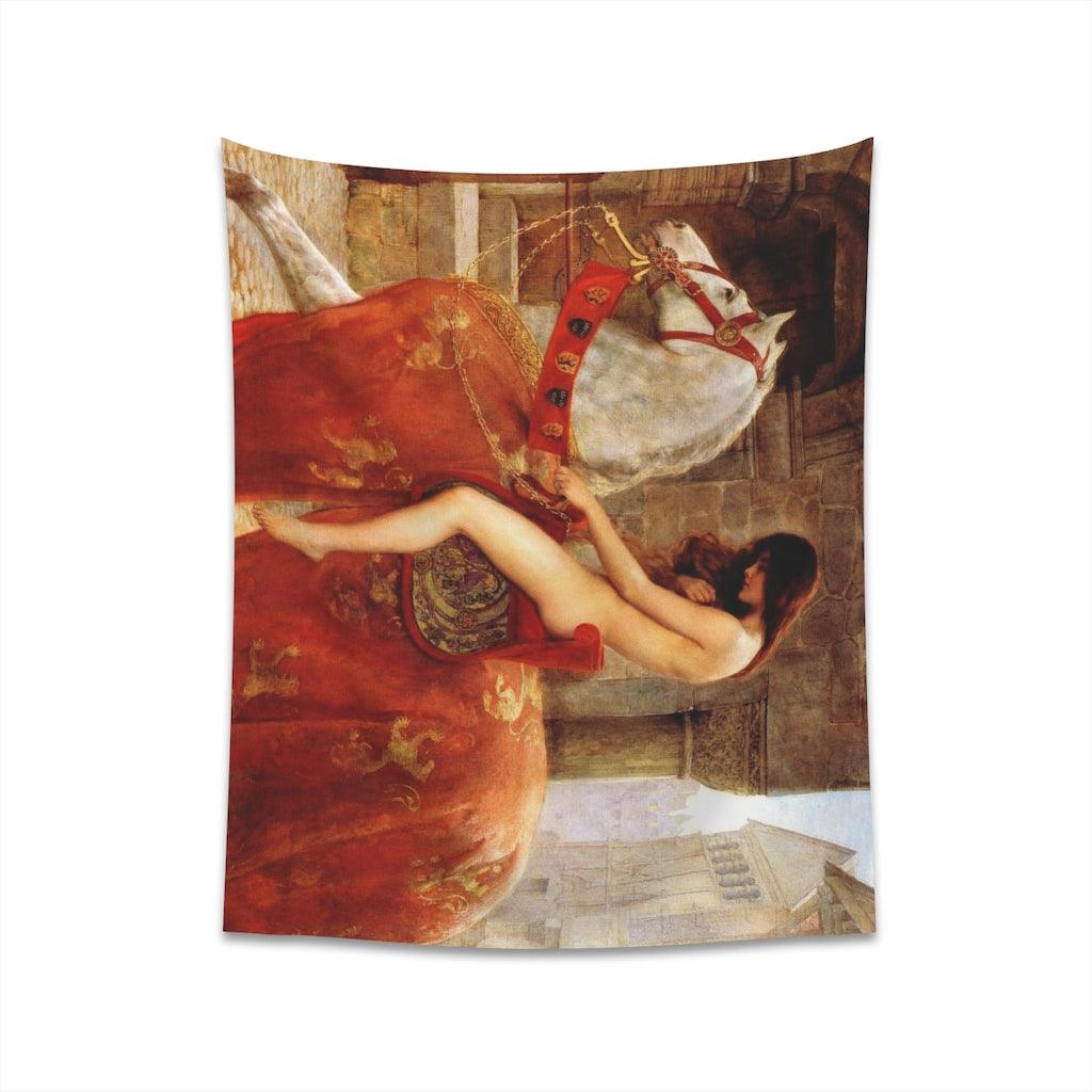 Lady Godiva - John Collier Wall Tapestry - Art Unlimited