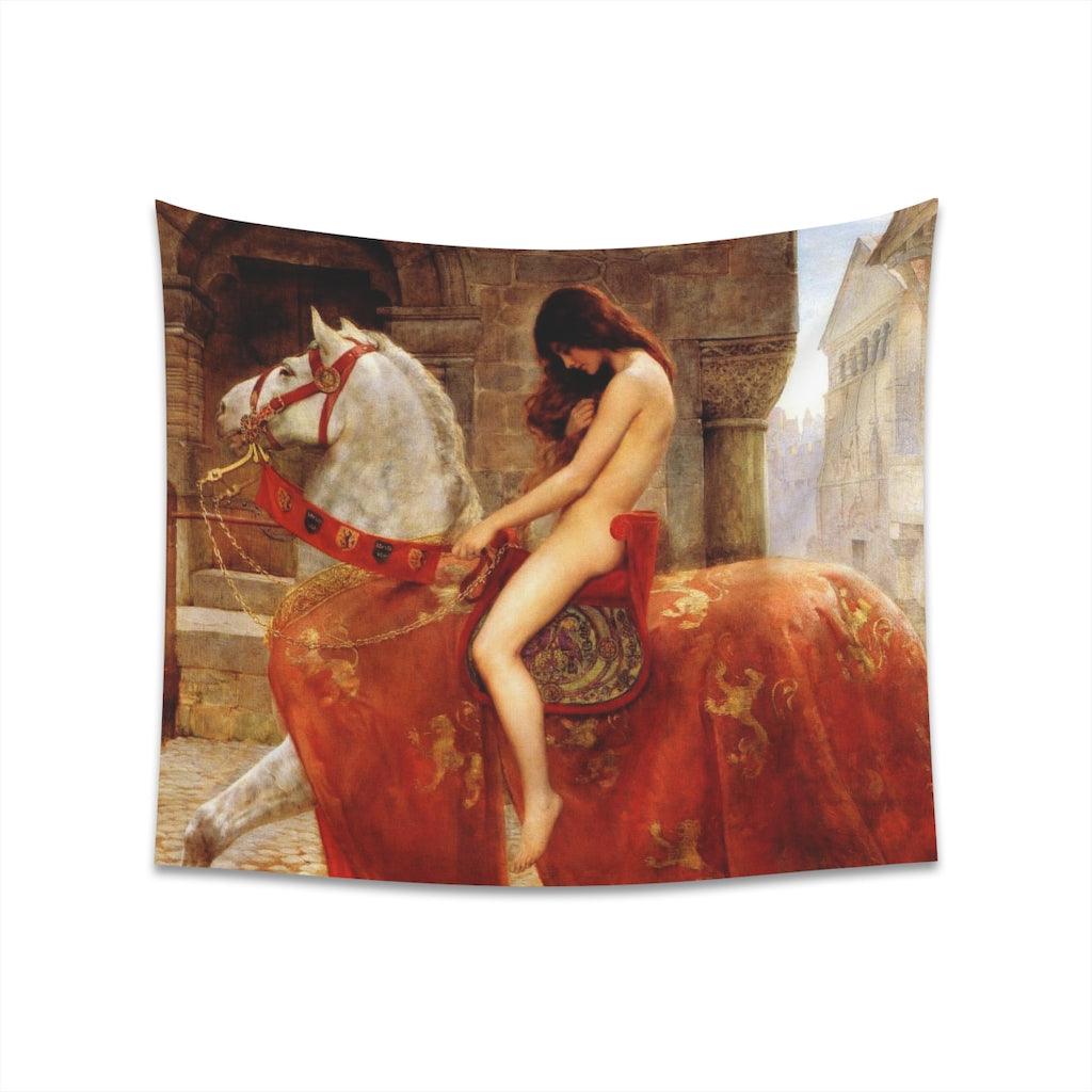 Lady Godiva - John Collier Wall Tapestry - Art Unlimited