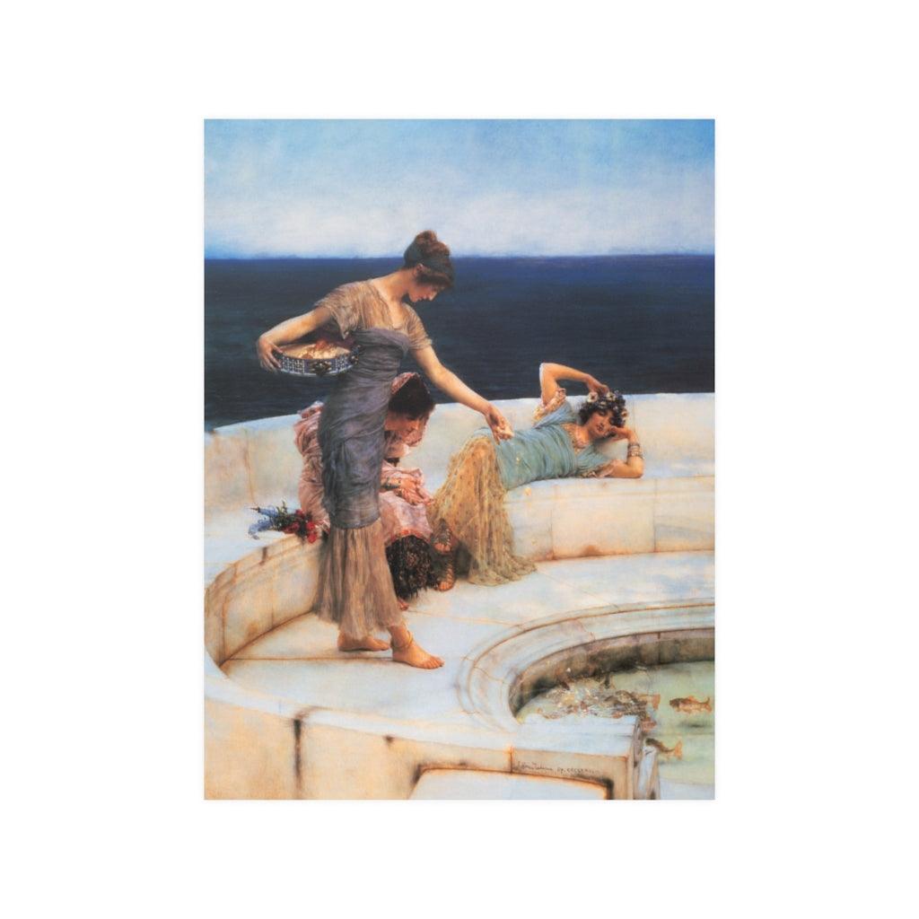 Lawrence Alma Tadema Dutch Old Masters Print Poster - Art Unlimited