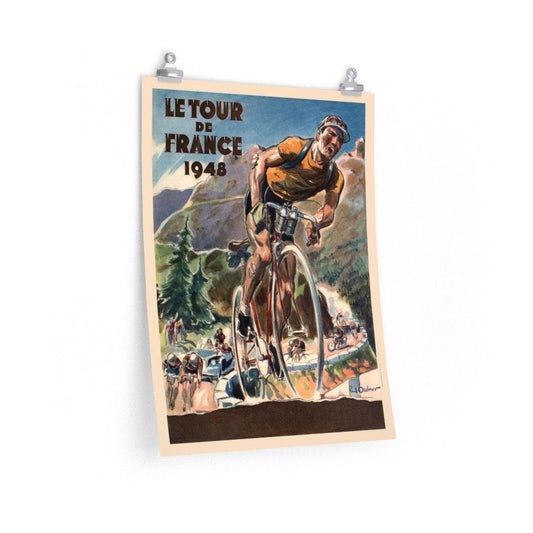 Le Tour De France 1948 Print Poster - Art Unlimited