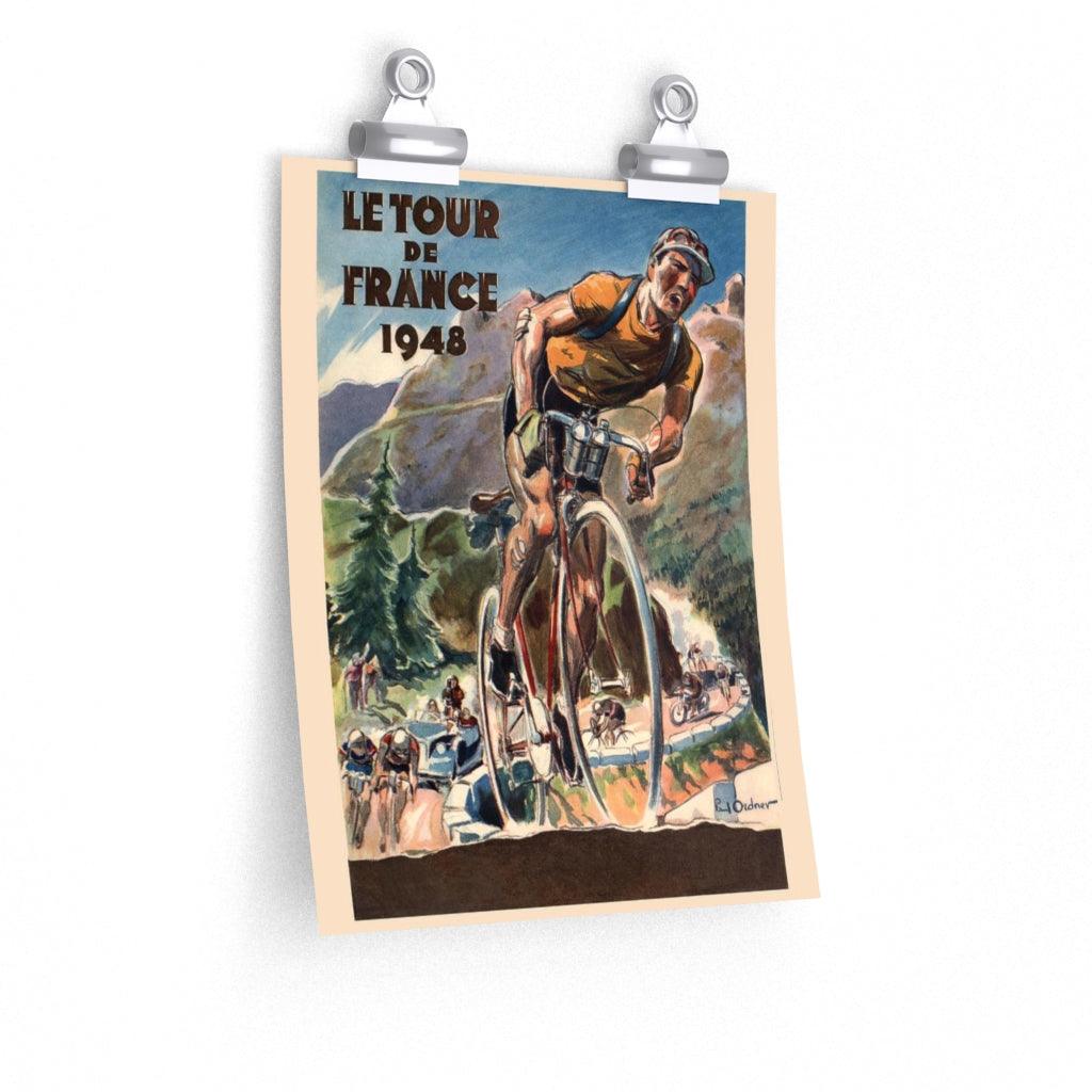 Le Tour De France 1948 Print Poster - Art Unlimited