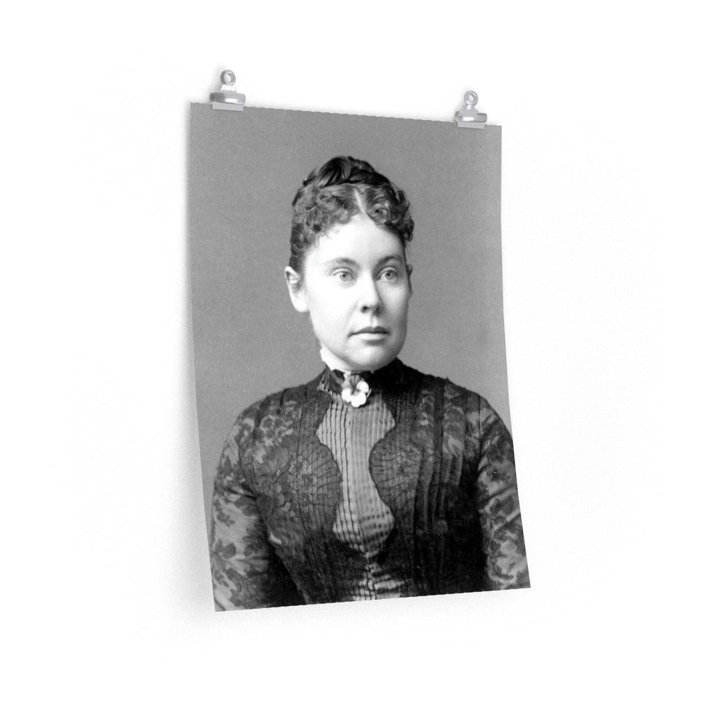 Lizzie Borden Portrait Print Poster - Art Unlimited