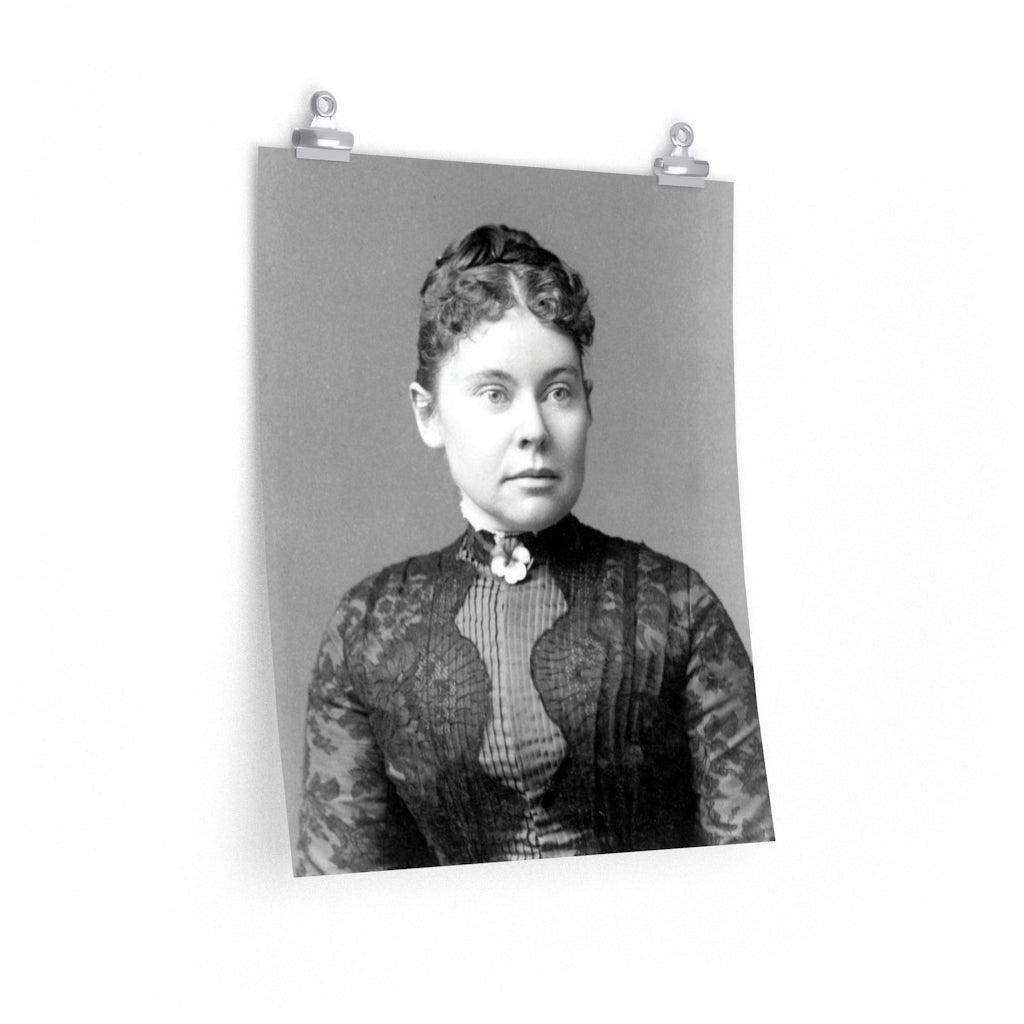 Lizzie Borden Portrait Print Poster - Art Unlimited