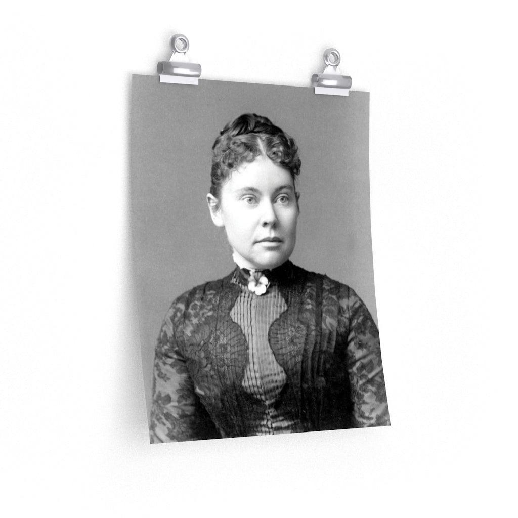 Lizzie Borden Portrait Print Poster - Art Unlimited