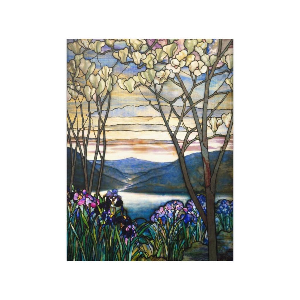 Louis Comfort Tiffany - Magnolias And Irises 1905 Print Poster - Art Unlimited