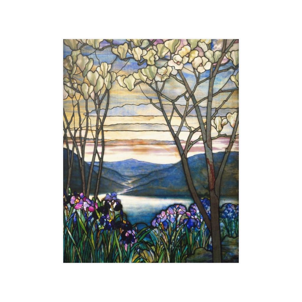 Louis Comfort Tiffany - Magnolias And Irises 1905 Print Poster - Art Unlimited