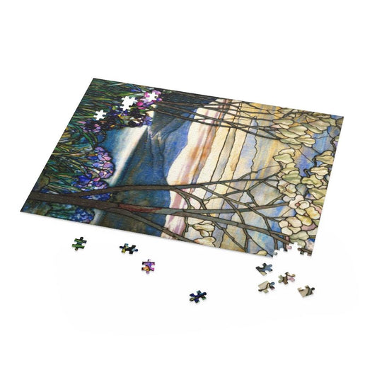 Louis Comfort Tiffany - Magnolias And Irises 1905 Puzzle - Art Unlimited