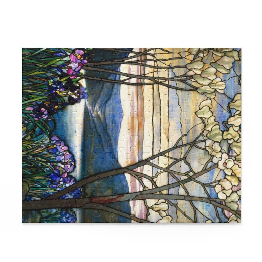 Louis Comfort Tiffany, Window, Stained glass Jigsaw Puzzle for