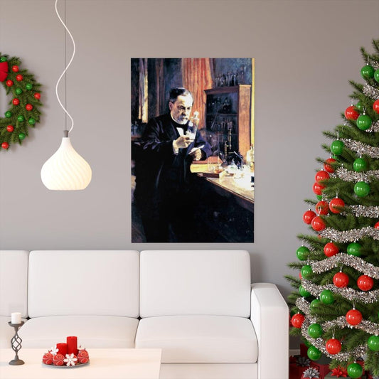 Louis Pasteur Portrait Print Poster - Art Unlimited