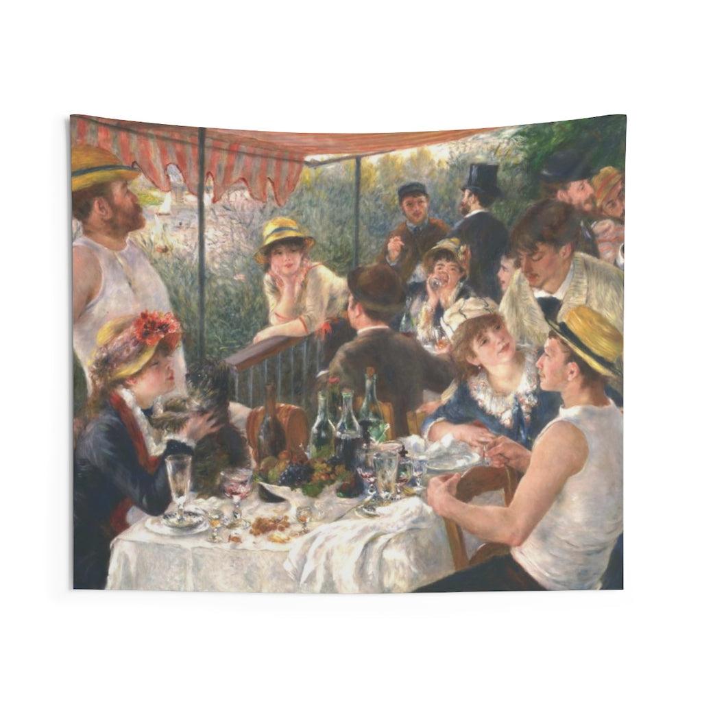 Luncheon Of The Boating Party - Pierre Auguste Renoir Wall Tapestry - Art Unlimited