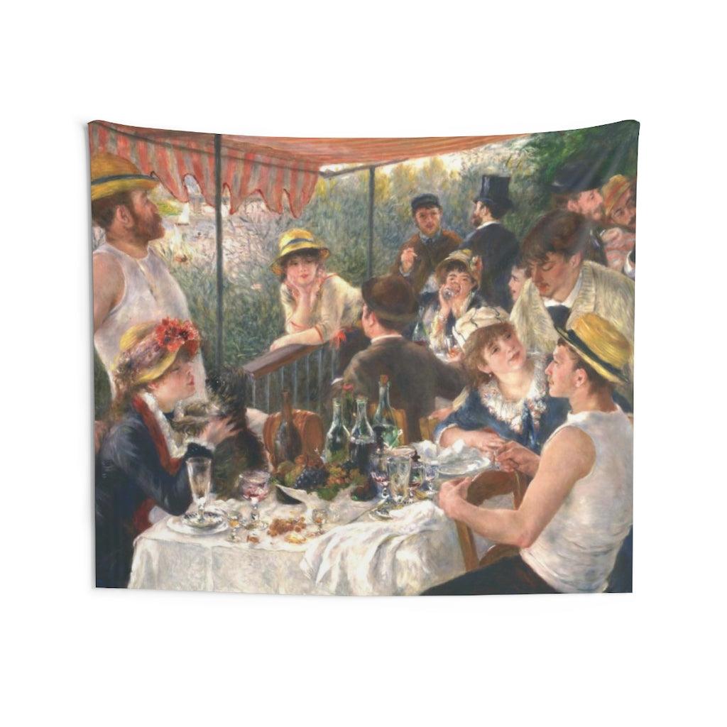 Luncheon Of The Boating Party - Pierre Auguste Renoir Wall Tapestry - Art Unlimited