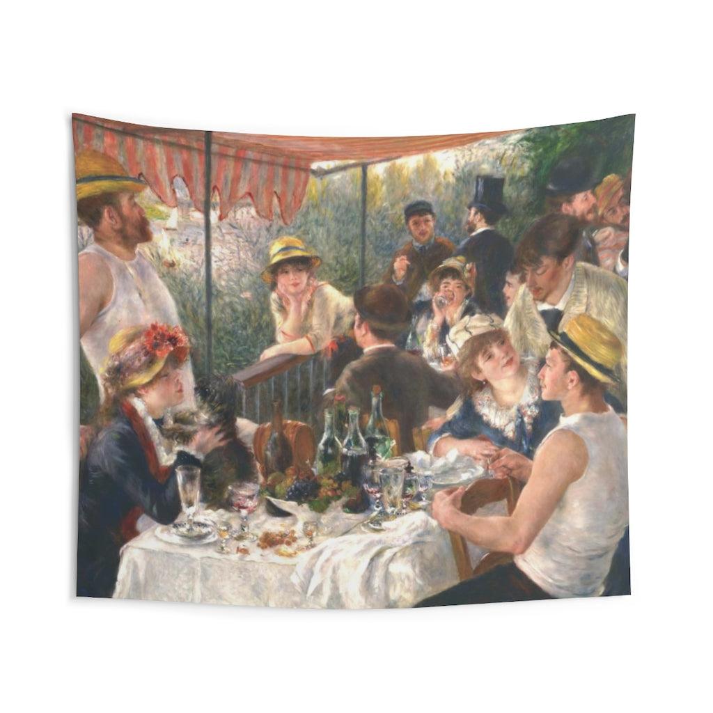 Luncheon Of The Boating Party - Pierre Auguste Renoir Wall Tapestry - Art Unlimited