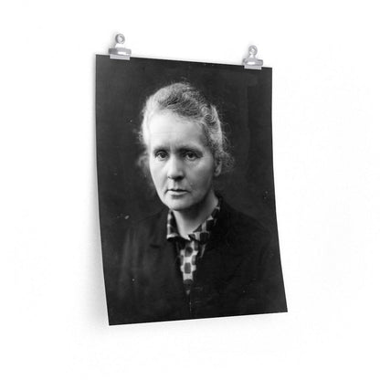 Marie Curie Portrait Print Poster - Art Unlimited