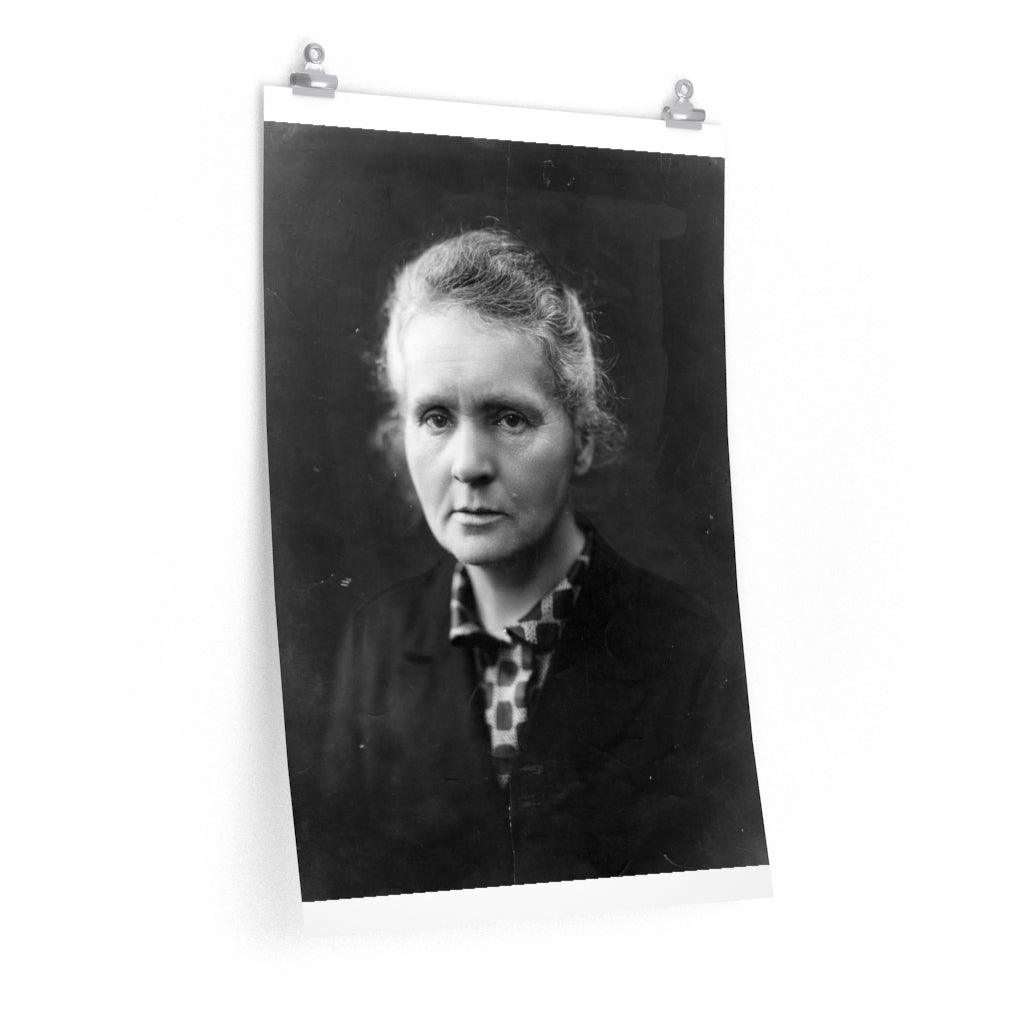 Marie Curie Portrait Print Poster - Art Unlimited