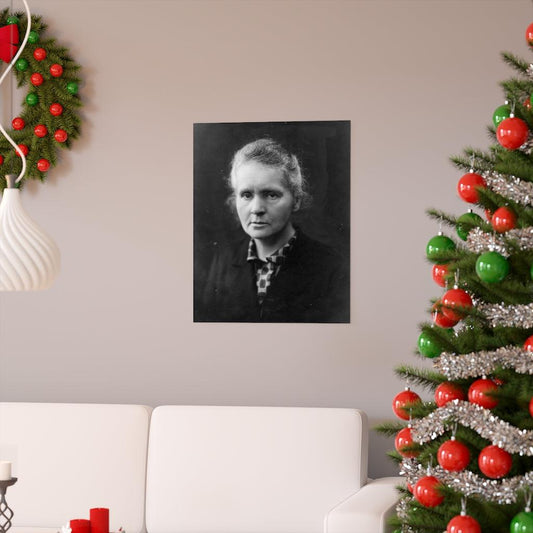 Marie Curie Portrait Print Poster - Art Unlimited