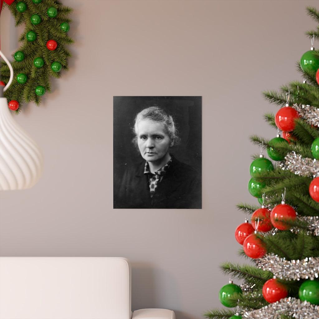 Marie Curie Portrait Print Poster - Art Unlimited