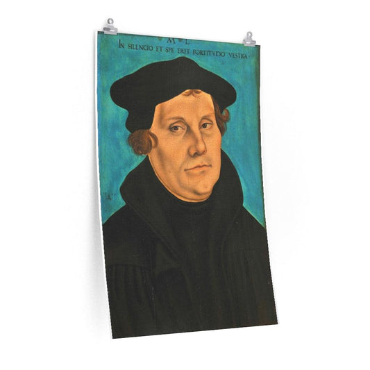 Martin Luther -  Reformation 95 Theses Print Poster - Art Unlimited