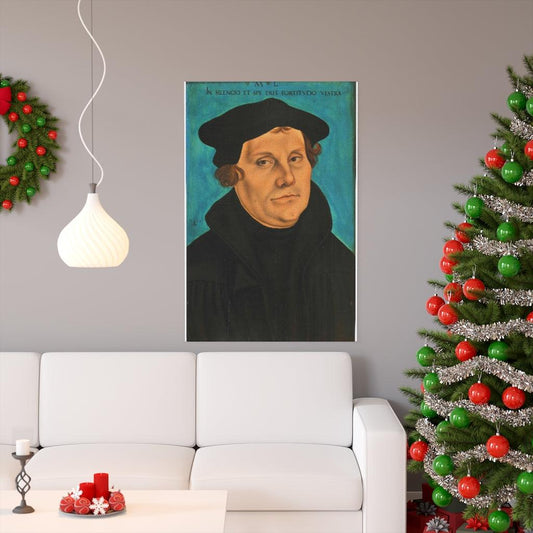 Martin Luther -  Reformation 95 Theses Print Poster - Art Unlimited